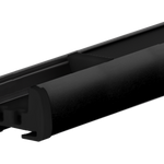 Black Rail for Blinds for Tilt and Turn Blinds
