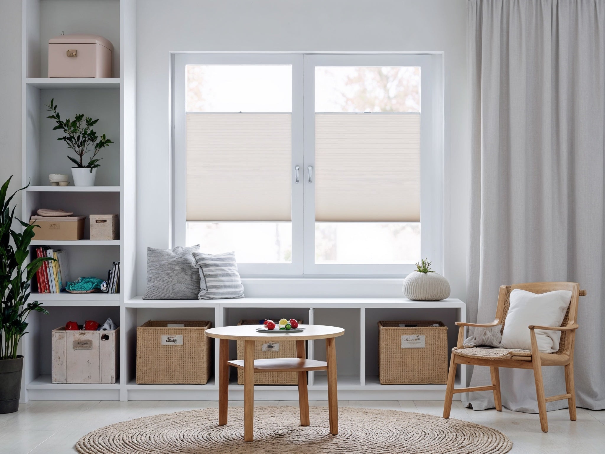 Euro blinds in kids toy room