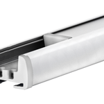 White Rail for Blinds for Tilt and Turn Blinds