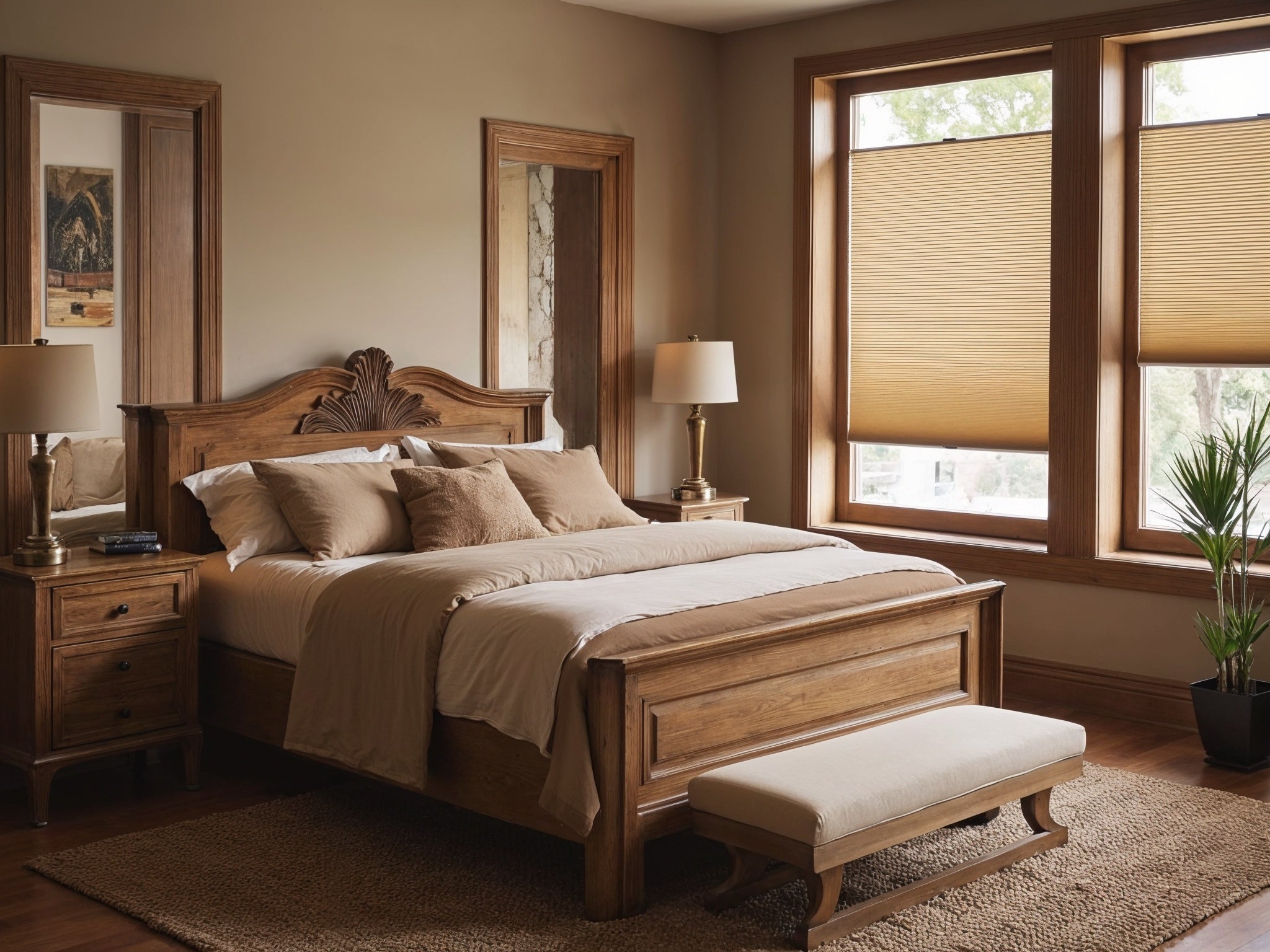 Single Pleat Light Filtering Blinds